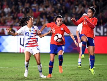 Las mejores imágenes del duelo de la Roja ante Estados Unidos