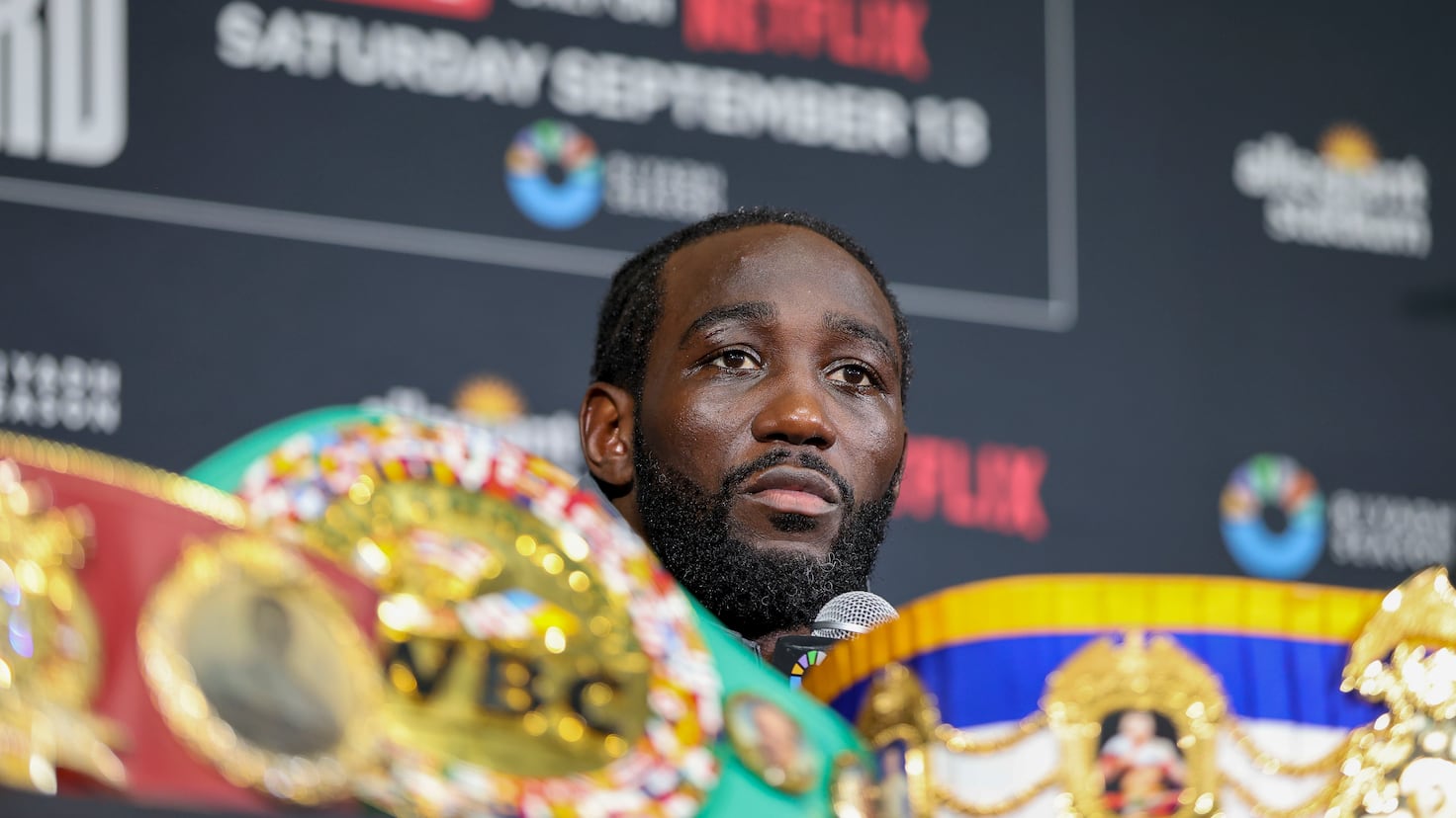 Terence Crawford handcuffed at gunpoint in Omaha after title parade ...