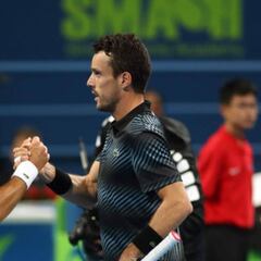 Bautista ha ganado a Djokovic dos veces este año: "Esas victorias sirven pero no suman"