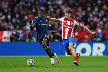 Paul Pogba y Marcos Llorente.