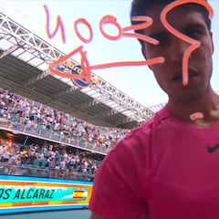 Guiño de Alcaraz a Alonso