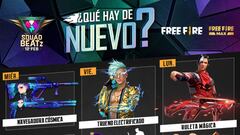Free Fire: agenda semanal del 9 al 15 de febrero con caja San Valentín y ruleta mágica