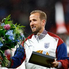 Harry Kane se convierte en el décimo jugador en llegar a 100 partidos con Inglaterra