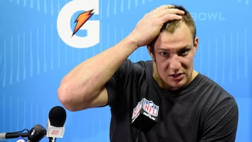 Rob Gronkowski: Voy a ver si sigo jugando en la NFL