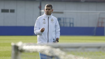 Entrenamiento Deportivo de La Coruña. Antonio Hidalgo
