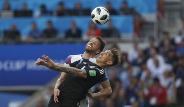 Argentina-Islandia en imágenes