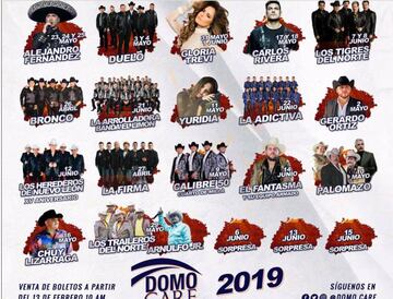 Artistas en Domo Care 2019