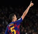 Busquets entra en el salón de la fama: 550 partidos y quinto jugador con más partidos