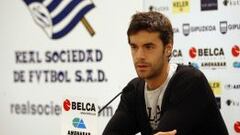 Xabi Prieto, capit&aacute;n de la Real Socidad.