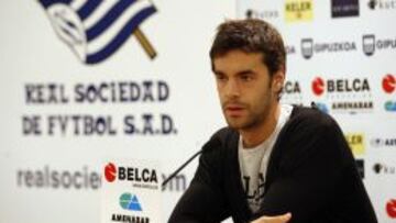 Xabi Prieto, capit&aacute;n de la Real Socidad.