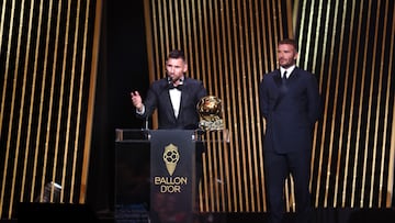 The Inter Miami and Argentina player, picking up his eighth Ballon d’Or, spoke to the media at a press conference at the Châtelet Theatre.