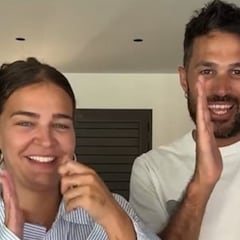 El baile viral que Laura Escanes dedica a Marc Cucurella