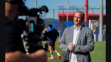 Xavier Vilajoana, director de f&uacute;tbol femenino. 