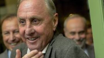 Cruyff reaparece en público: "Seguro que ganaré esta batalla"