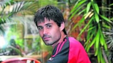 <b>REALIZADOR. </b>Aganzo sonríe: está en racha goleadora.