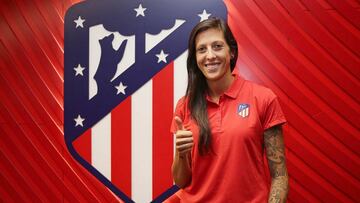 Jenni Hermoso es el fichaje estrella del Atlético femenino.