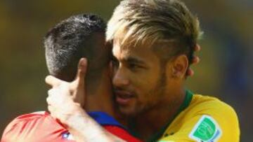 Neymar: "Felicidades a Chile porque jugaron un gran partido"