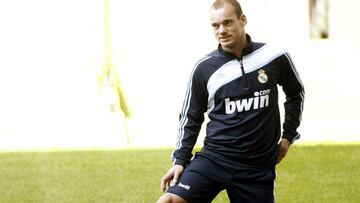 Sneijder: "En el Real Madrid, el vodka era mi mejor amigo"