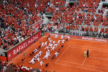 Los actos de homenaje a Rafa Nadal. 