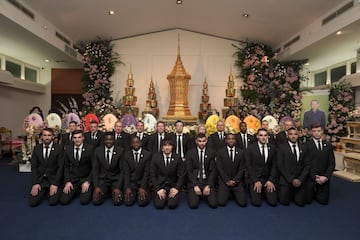 El funeral por el presidente del Leicester en Bangkok