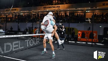 Lebrón levanta a Galán tras ganar el Open de Alemania
