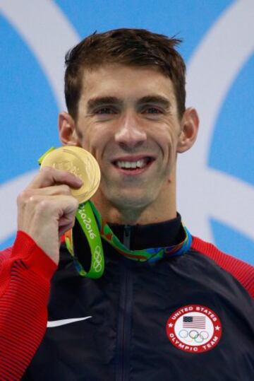 Todos los oros olímpicos de Michael Phelps