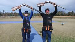 Alberto Fernández y Fátima Gálvez, bronce en equipo mixto