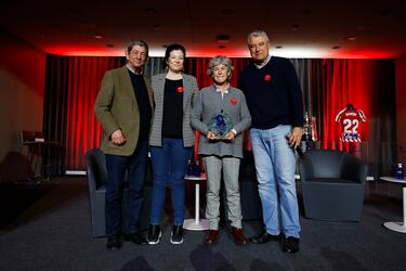 María Vargas, reconocimiento a una vida dedicada al Atleti