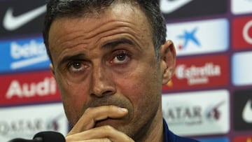 Luis Enrique: "Just by the look on Messi's face... they're up for this"