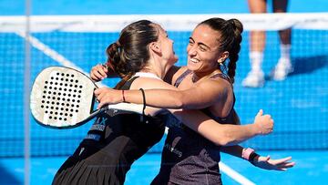 En Marbella, primer título para una pareja nueva, Tamara Icardo y Claudia Jensen.