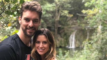 Pau Gasol y Catherine McDonnell durante sus vacaciones de verano 2018 en Austin.