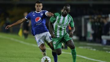 Millonarios - Nacional: Horarios, TV y cómo ver online