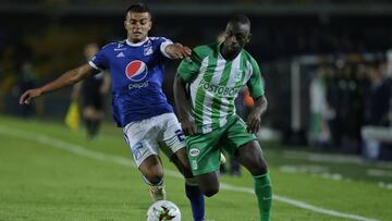 Millonarios - Nacional: Horarios, TV y c&oacute;mo ver online