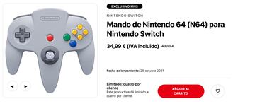 mando pad nintendo 64 nintendo switch