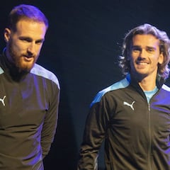 Reencuentro Oblak-Griezmann