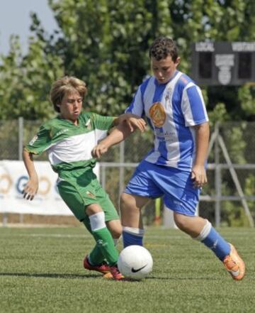 Partido de semifinales de los Benjamines entre el Elche y el CF Base Gandía A.