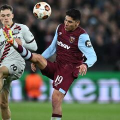 Edson Álvarez y el West Ham no pueden con el invicto del Bayer Leverkusen