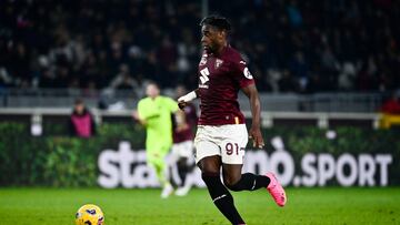 Duván Zapata, el más destacado en empate de Torino