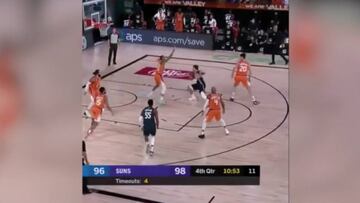 El video que demuestra que Doncic es de otro mundo: ¡volvió loco a su rival!