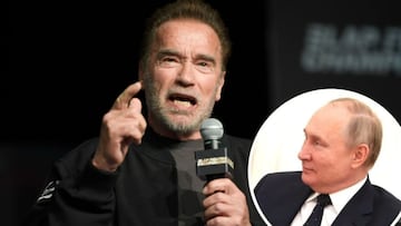 El actor y exgobernador de California, Arnold Shwarzenegger, toma sus redes sociales para enviar un contundente mensaje a Vladímir Putin sobre la guerra.