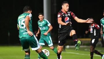 Partido de Liga BetPlay entre Equidad y América