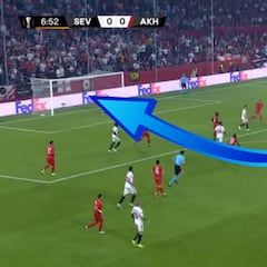 Definición de golazo es el 1-0 del Sevilla: todo lo que pasa perfecto