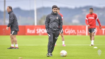 Gallego: "El equipo va a más, está creciendo; estoy muy contento"