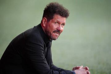Diego Pablo Simeone, entrenador del Atl¨¦tico de Madrid.