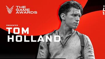 Tom Holland (Spider-Man, Nathan Drake) será presentador en The Game Awards