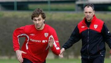 <b>TÁNDEM. </b>Llorente y Caparrós, en una sesión del año pasado.