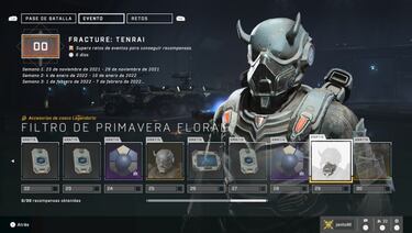 Halo Infinite: evento Fracture Tenrai, ya disponible; todos los contenidos gratuitos