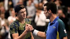 Shapovalov y Medvedev se dan cita en la final de Viena