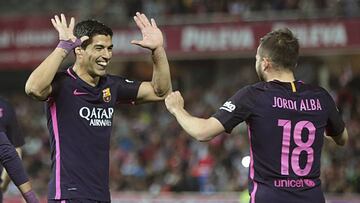 Barcelona sigue a la caza del Madrid gracias a Suárez y Neymar