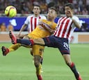 Eduardo Vargas y Tigres no pudieron de visita ante Chivas